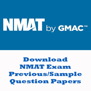 NMAT Question Papers