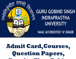 Guru Gobind Singh Indraprastha University Time Table