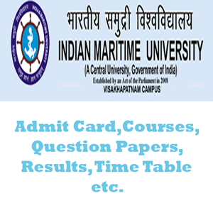 Indian Maritime University Time Table
