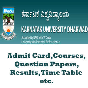 Karnataka University Time Table